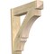 Ekena Millwork Balboa Arts & Crafts Rough Sawn Outlooker, Douglas Fir, 8"W x 36"D x 36"H OUT08X36X36BOA03RDF - alternate 1